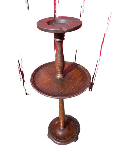 Vintage wooden tier smoker - wooden, smoker's