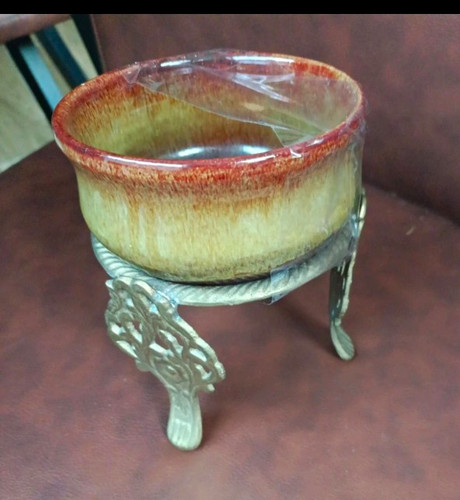Vintage ceramic bowl - vintage, on
