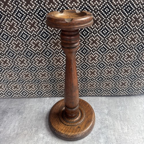 Vintage wooden pedestal - wooden,