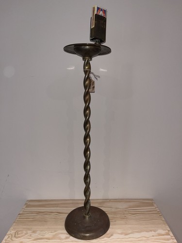 Antique brass smoker - antique,