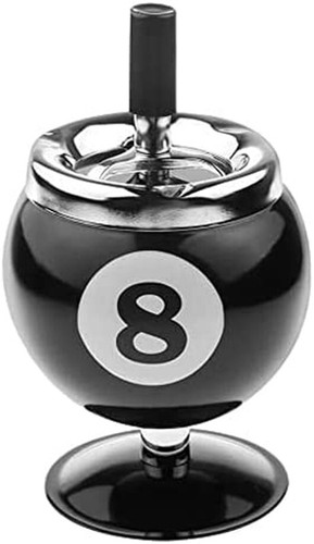 Ball metal ashtray - ashtray, with