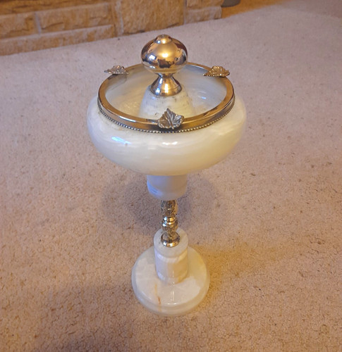 Onyx brass standing - standing, tray