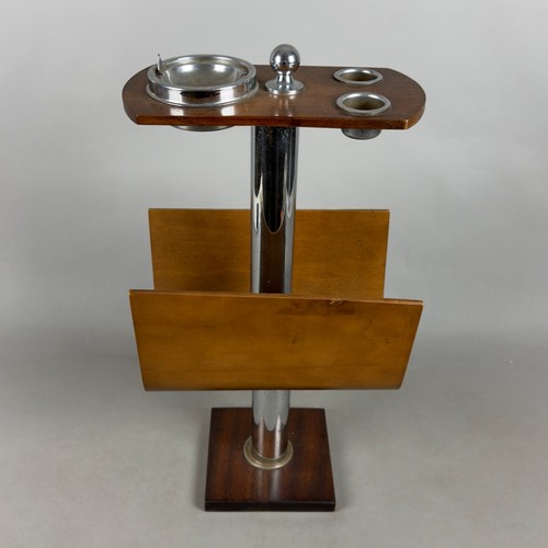Vintage 1960s curved - wood, and
