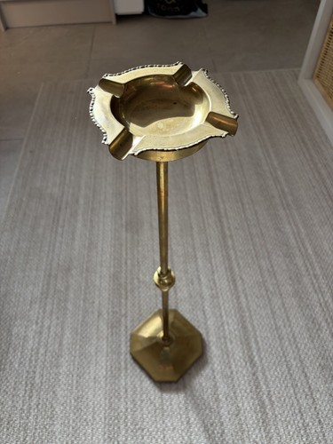 Vintage brass floor standing - vintage,