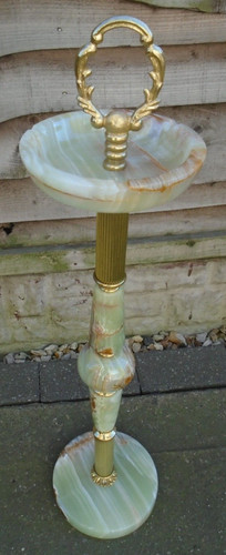 Vintage mcm onyx marble - vintage,