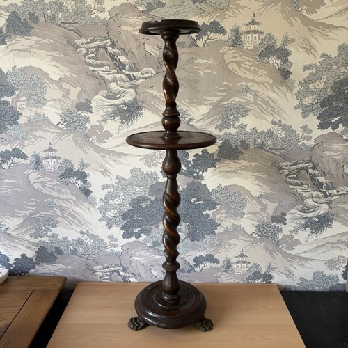 Vintage antique oak - oak, barley
